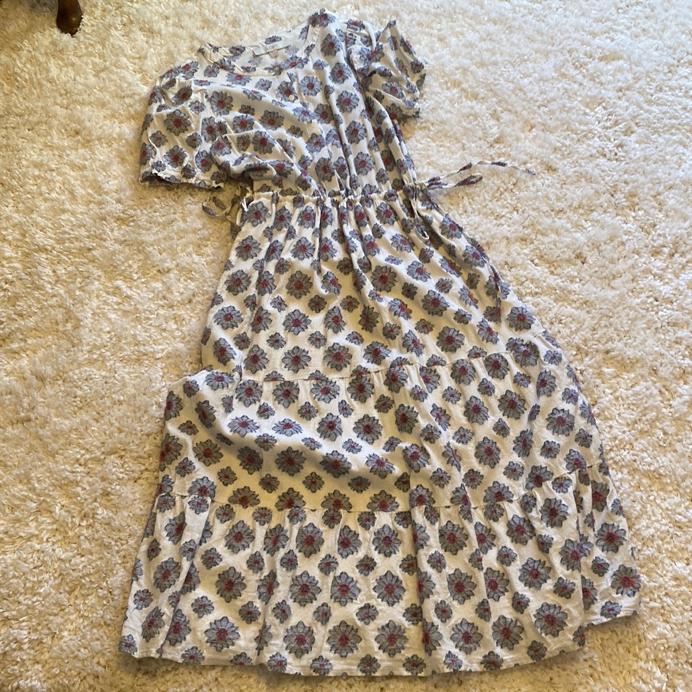 LOFT Henley MIDI dress EUC